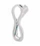 Przewód przyłączeniowy PVC 3×0,75mm, 2m biały EMOS S14372