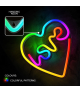 Neon LED RGB LOVE W SERCU FLRN02 + pilot TFO Forever Light RTV100439