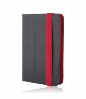 Uniwersalne etui Orbi do tabletów 7" - 8" czarno-czerwone TFO GSM013437