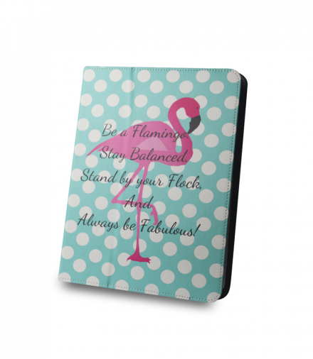 Uniwersalne etui do tabletów 9” - 10” Flamingo and dots TFO GSM33472