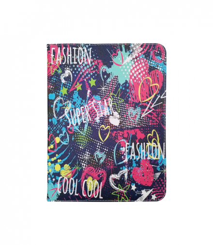 Uniwersalne etui do tabletów 9” - 10” graffiti girl TFO GSM112209