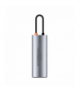 Baseus adapter HUB Joystar 7w1 PD Power Delivery, USB-C 3.0 5 Gb/s męski, HDMI 4K/30Hz żeński srebrny TFO BRA013703