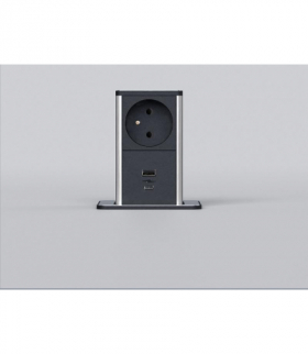 GNIAZDO BLATOWE POP UP 2M INOX/SREBRNE Digitel DG-7741