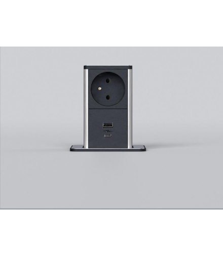 GNIAZDO BLATOWE POP UP 2M INOX/SREBRNE Digitel DG-7741