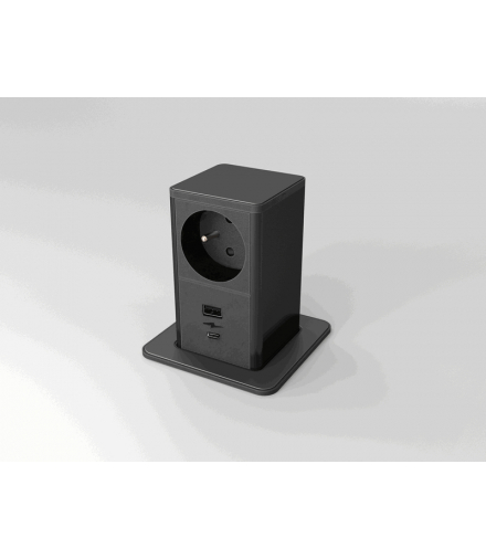 GNIAZDO BLATOWE POP UP 2M CZARNE Digitel DG-13321