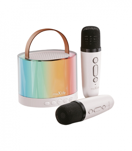 Maxlife zestaw karaoke Bluetooth MXKS-200 biały TFO OEM0200596