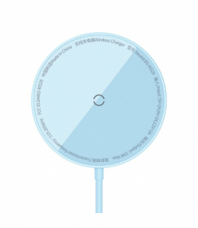 Baseus ładowarka indukcyjna Simple Mini 3 15W niebieski TFO BRA012921