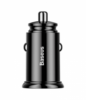 Baseus ładowarka samochodowa Dual QC 3.0 30W czarna TFO BRA006998
