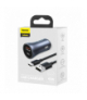 Baseus ładowarka samochodowa Golden Contactor Pro 1x USB 1x USB-C QC 40W czarny + kabel USB - USB-C 5A TFO BRA012937
