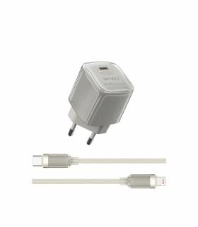 WIWU ładowarka Jello 30W GaN Charger Sets Wi-U017 C-L, EU Plug TFO GSM186456