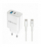 Forever ładowarka sieciowa PD QC TC-07-30AC 1x USB-C 1x USB 30W biała + kabel USB-C - USB-C 60W TFO GSM180736