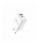 Forever ładowarka sieciowa PD QC TC-07-30AC 1x USB-C 1x USB 30W biała + kabel USB-C - USB-C 60W TFO GSM180736