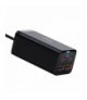 Baseus ładowarka sieciowa GaN3 Pro 100W 2x USB-C 2x USB czarna TFO BRA012950