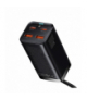 Baseus ładowarka sieciowa GaN3 Pro 100W 2x USB-C 2x USB czarna TFO BRA012950