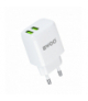 BWOO ładowarka sieciowa CDA60C 2x USB 2,4A biała + kabel USB-C TFO GSM113492