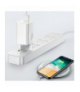 Baseus ładowarka sieciowa QC 3.0 1x USB 3A biała TFO BRA006976