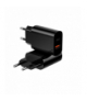 WIWU ładowarka sieciowa Wi-U002 PD + QC 20W 1x USB 1x USB-C czarna TFO GSM176142