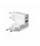 WIWU ładowarka sieciowa Wi-U002 PD + QC 20W 1x USB 1x USB-C biała TFO GSM174818