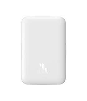 Baseus power bank magnetyczny Mini 20W 10000mAh biały TFO BRA013744