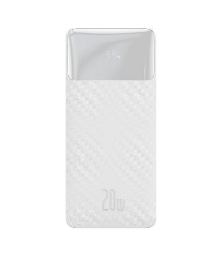 Baseus power bank Bipow 20W 30000mAh biały TFO BRA012565