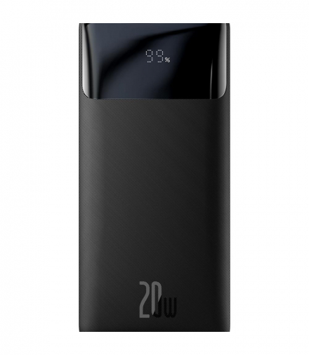 Baseus power bank Bipow 20W 20000mAh czarny TFO BRA012557