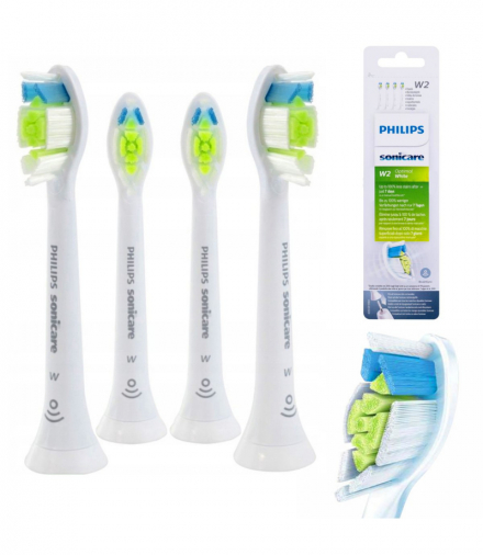 Philips Sonicare Końcówki do szczoteczki HX6064/10 4x sztuki PHILIPS HX6064/10