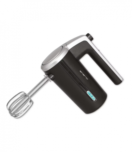 Bezprzewodowy mikser ręczny czarny 80 W, ładowalny 2000 mAh EMERIO HM-126681.1