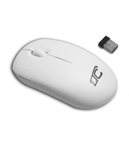 Mysz komputerowa biurowa biała LTC LXKM301B