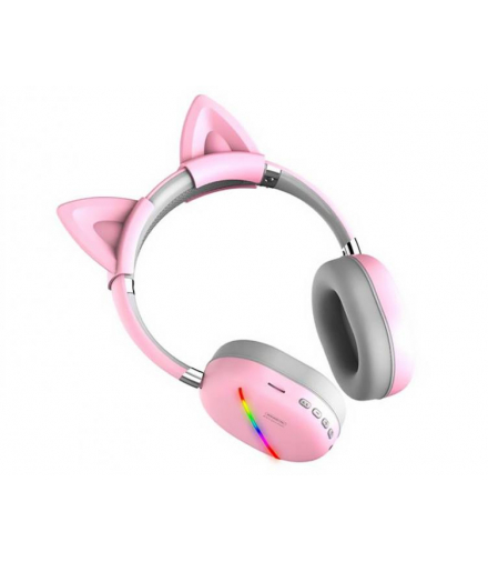 SŁUCHAWKI NAUSZNE SOMOSTEL KIDS BT FIOLET SMS-CJ17 LAMEX LXCJ17/F