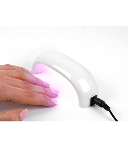 Lampa UV do paznokci hybryd 6W USB, podróżna LTC LXB54