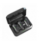 Mikrofon bezprzewodowy podwójny krawatowy, do telefonu, Kintone, USB-C, czarny Devia LXGSM184016