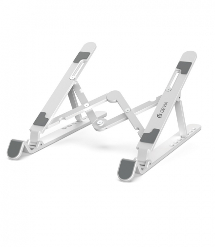 Devia uchwyt podstawka EL159 do laptopa tableta składana z regulacją biała TFO GSM184929