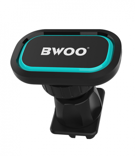 BWOO Magnetyczny uchwyt samochodowy BO-ZJ81 z klipsem na kable, do kratki TFO GSM183287