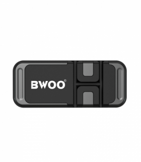 BWOO magnetyczny uchwyt samochodowy z organizerem na kable ZJ117 czarny TFO GSM118291