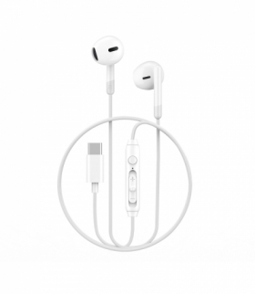 WIWU słuchawki przewodowe EB314 USB-C białe TFO GSM179638