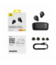 Baseus słuchawki Bluetooth Bowie E18 True Wireless Earphones czarne TFO BRA013970