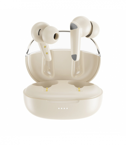 XO słuchawki Bluetooth G22 TWS beżowe ANC + ENC TFO GSM184522