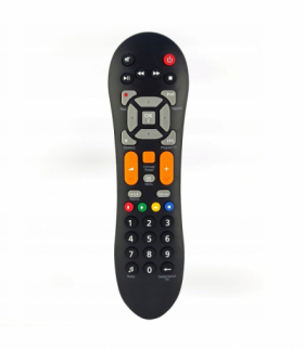 Pilot do dekodera POLSAT HD7000/HD5000 /HD3000 no logo, pomarańczowe przyciski TFO RTV0400125