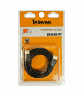 Kabel HDMI-HDMI 3m blister Televes [494502] Televes RTV003002