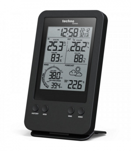 Technoline stacja pogodowa Anemometr WS9008 + wiatromierz TFO AKGAO00011