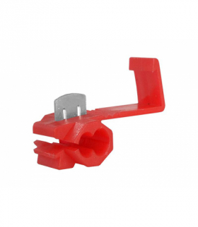 Szybkozłącze samochodowe zaciskane, czerwone, 0.5-1.5mm. LAMEX LXTS3