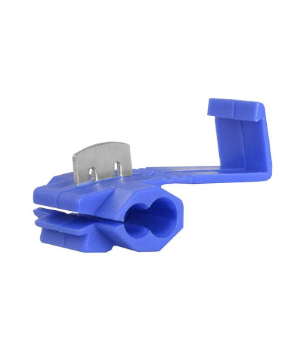 Szybkozłącze samochodowe zaciskane, niebieskie, 1.5-2.5mm. LAMEX LXTS5