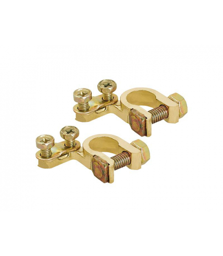 Klemy do akumulatora 1szt1 blister, ”+” i ”-”. LAMEX LXETS36