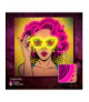 Neon ART LED POWER WOMAN żółto fioletowy FLA02 Forever Light RTV100307