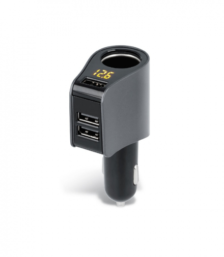 Forever rozdzielacz gniazda samochodowego CSS-04 3 x USB TFO GSM031737