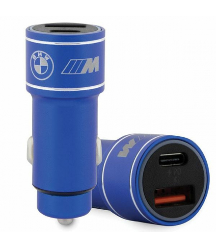 BMW ładowarka samochodowa BMCCMUSBCB niebieska TFO BRA100269