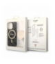 Guess zestaw nakładka + ładowarka do iPhone 13 Pro 6,1” GUBPP13LH4EACSK czarna hard case 4G Print MagSafe TFO GSM173683
