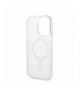 Guess zestaw nakładka + ładowarka do iPhone 14 Pro 6,1” GUBPP14LHMEACSK czarna hard case Marble MagSafe TFO GSM173691