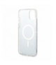 Guess zestaw nakładka + ładowarka do iPhone 14 Plus 6,7” GUBPP14MHMEACSK czarna hard case Marble MagSafe TFO GSM173697