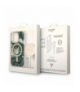 Guess zestaw nakładka + ładowarka do iPhone 14 Pro Max 6,7” GUBPP14XHJEACSA zielona hard case Jungle MagSafe TFO GSM173698